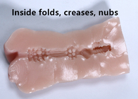 혀와 길이 13.2 센티미터 작은 인공 수음동 내부 고발자